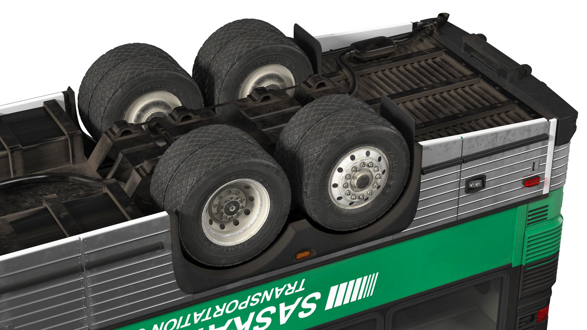 3D model Intercity Bus MCI 102DL3 Simple Interior