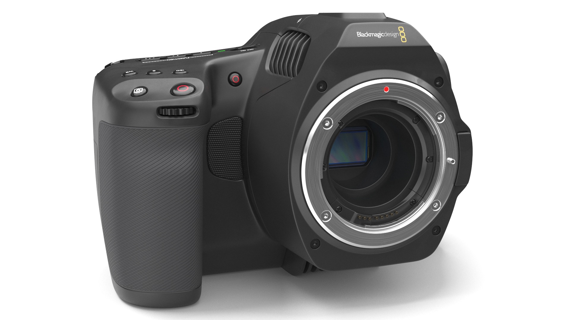 3D Cinema Camera Blackmagic Design 6K G2 Light On