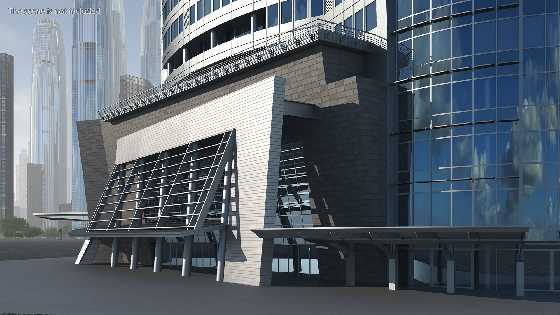 3D model Residential Building