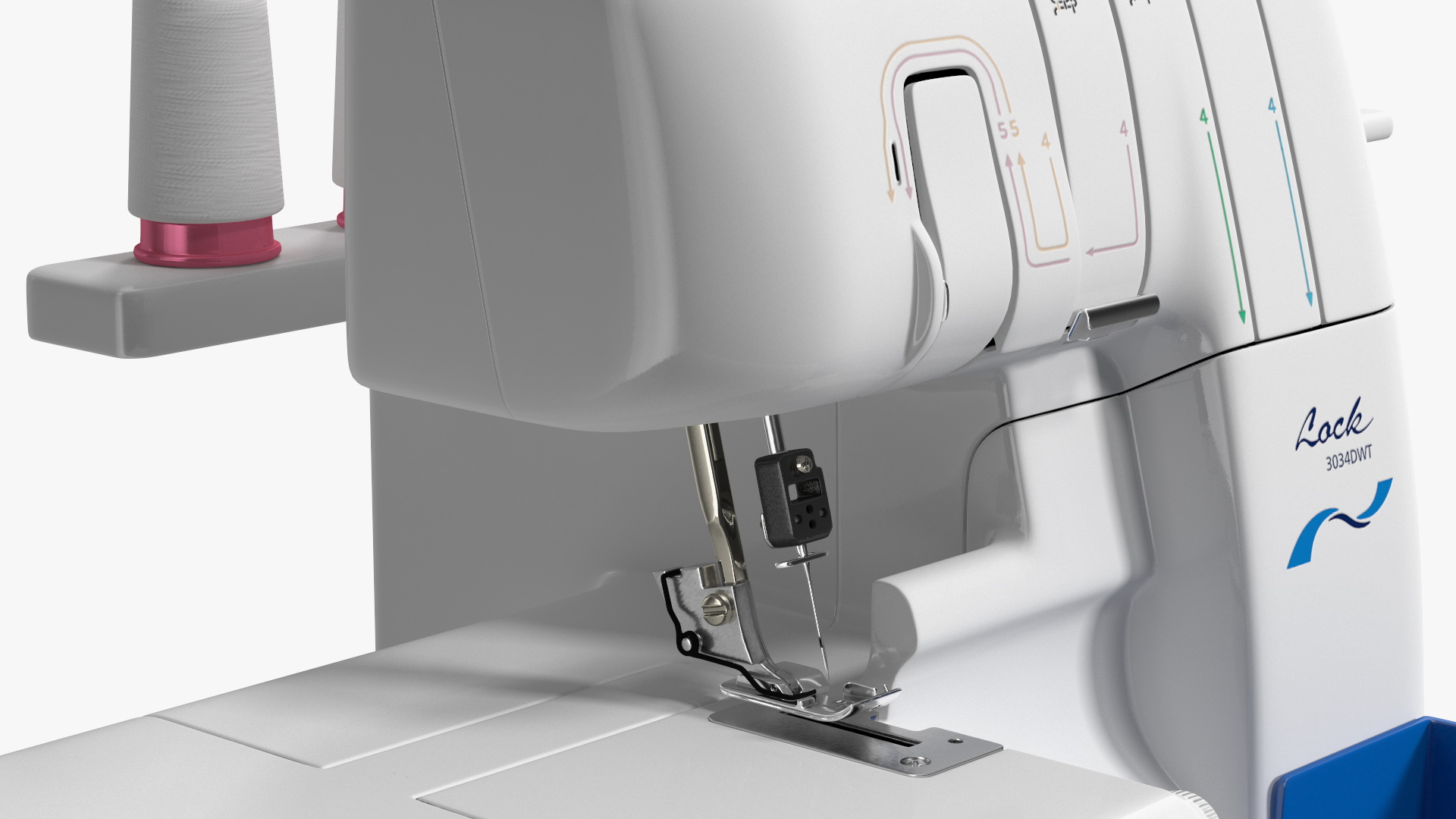 Overlock Brother 3034DWT 3D model