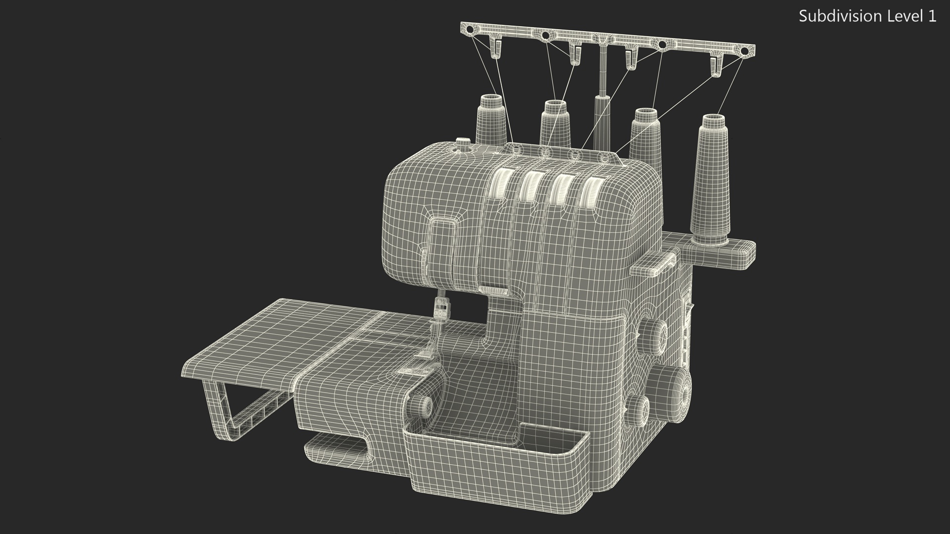 Overlock Brother 3034DWT 3D model