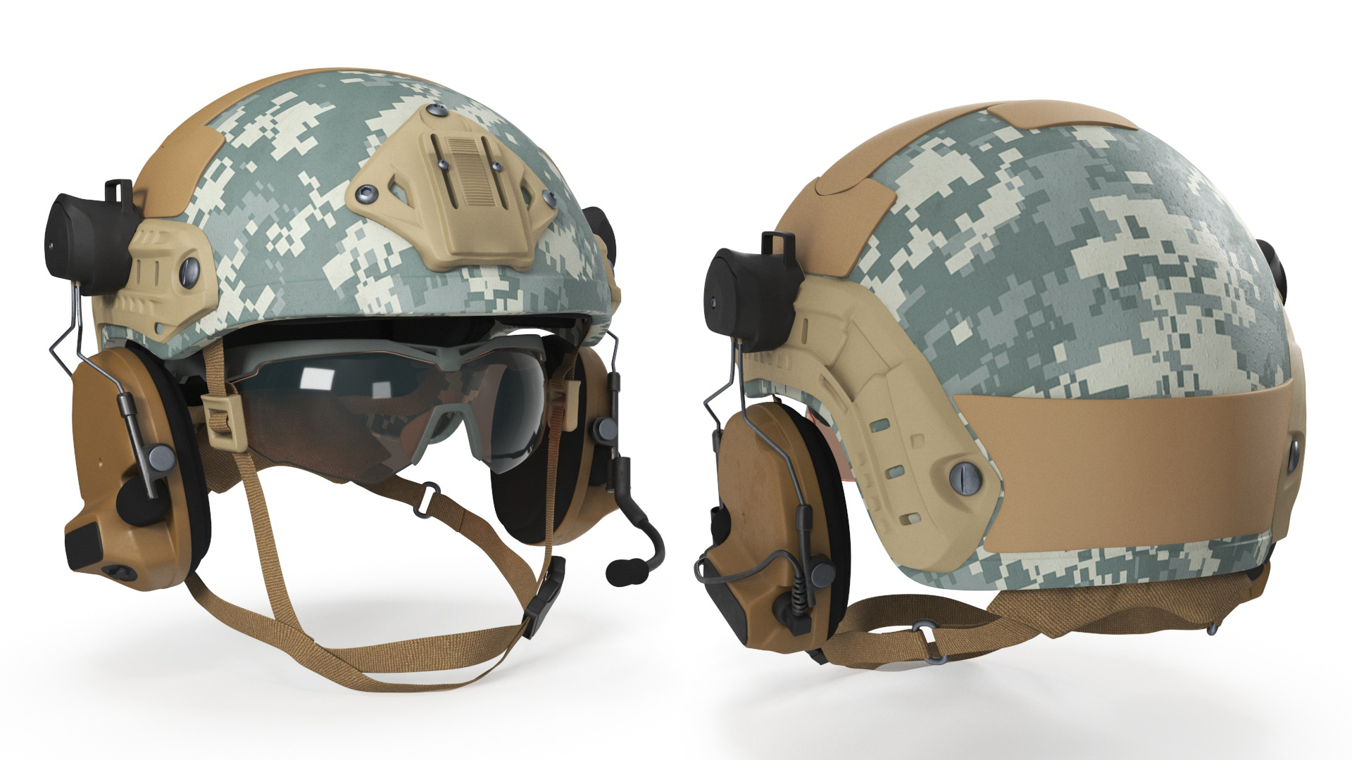 Soldier with Hydration Carrier Backpack 3D model