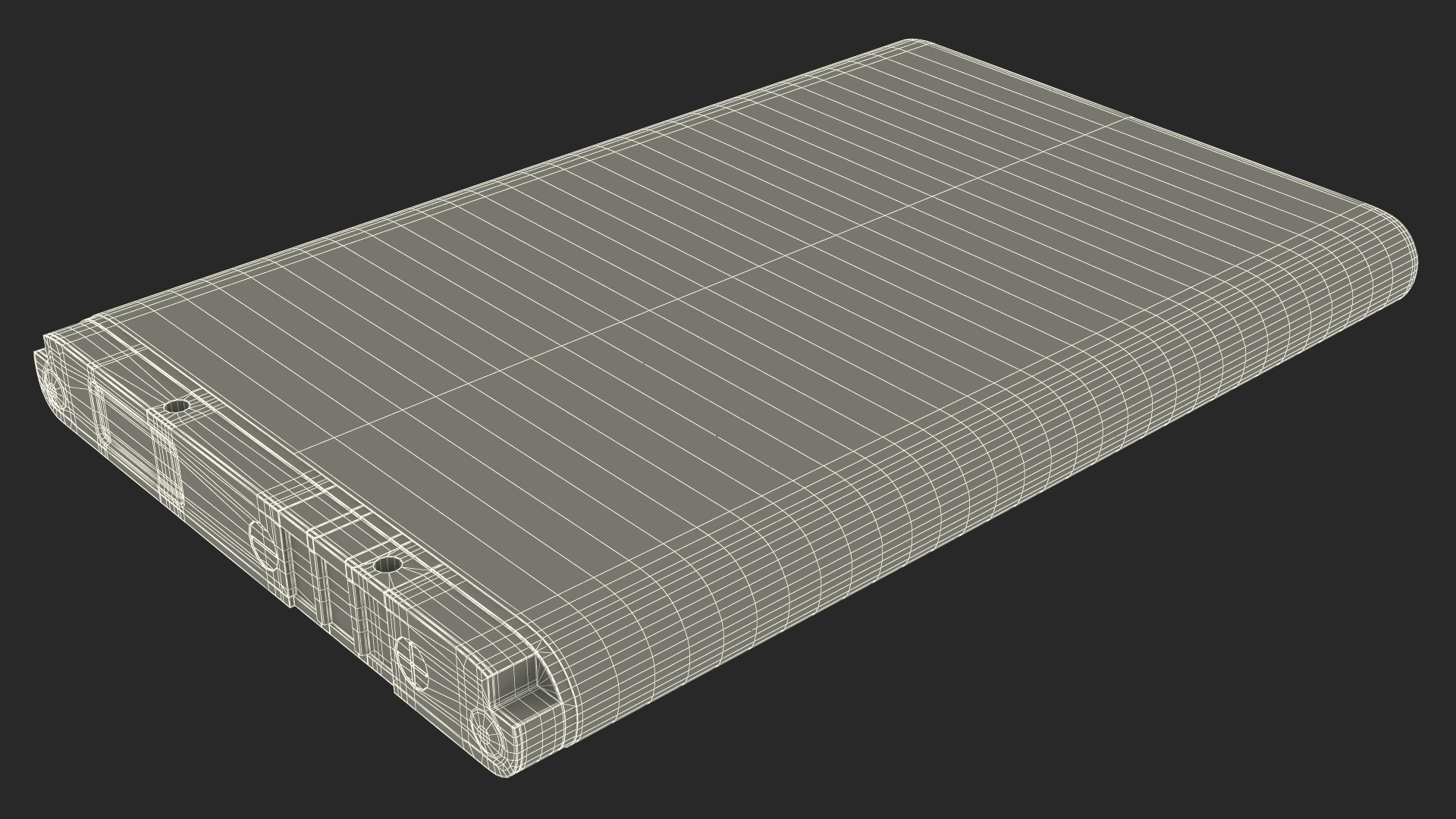 3D model Lithium Ion Phone Battery