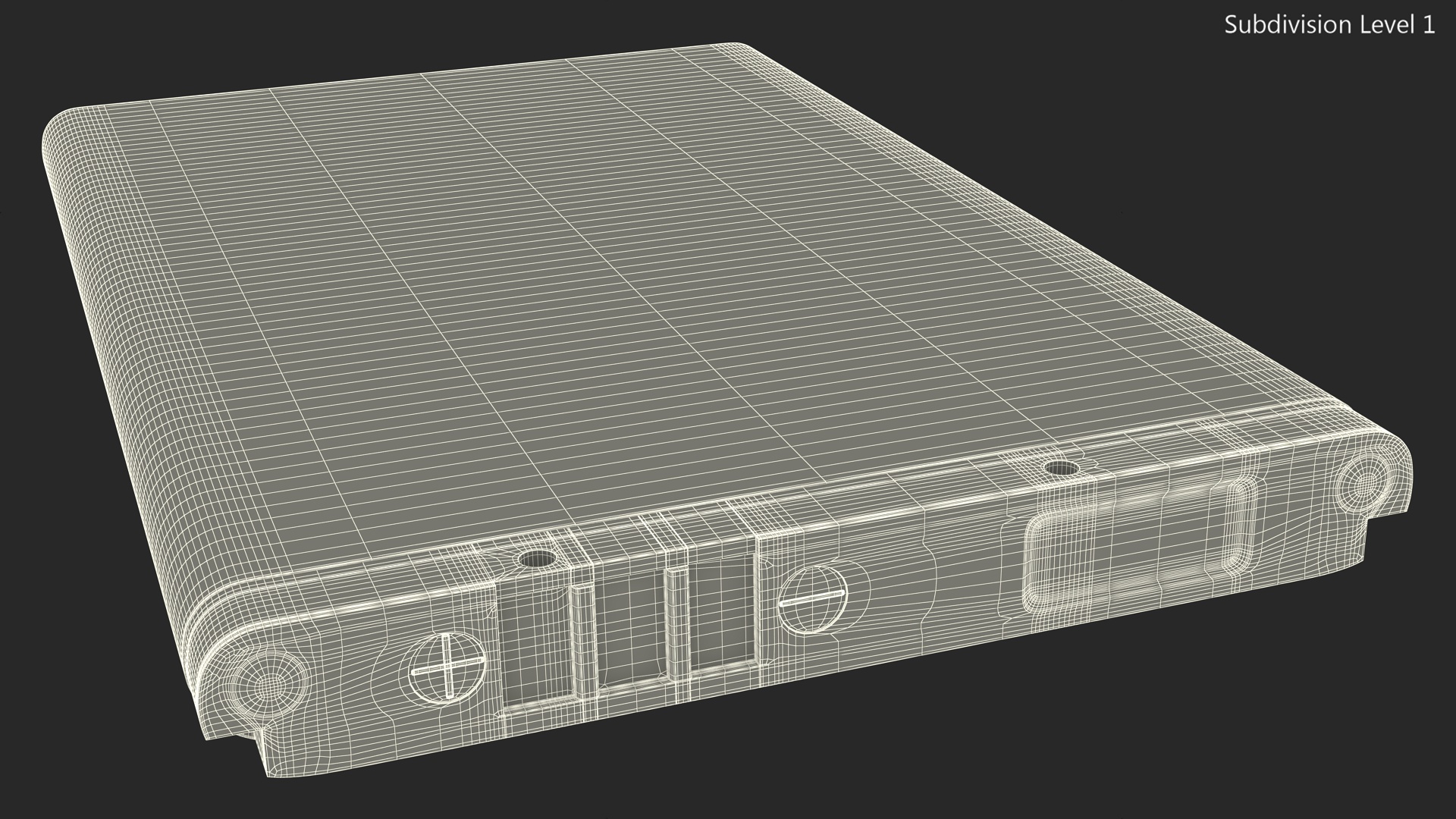 3D model Lithium Ion Phone Battery