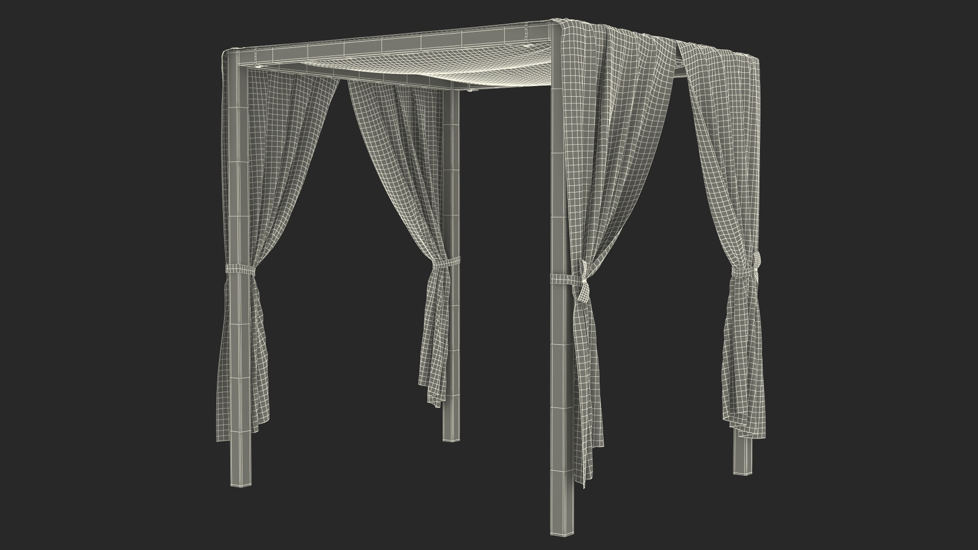 Comfortable Outdoor Pool 3D model