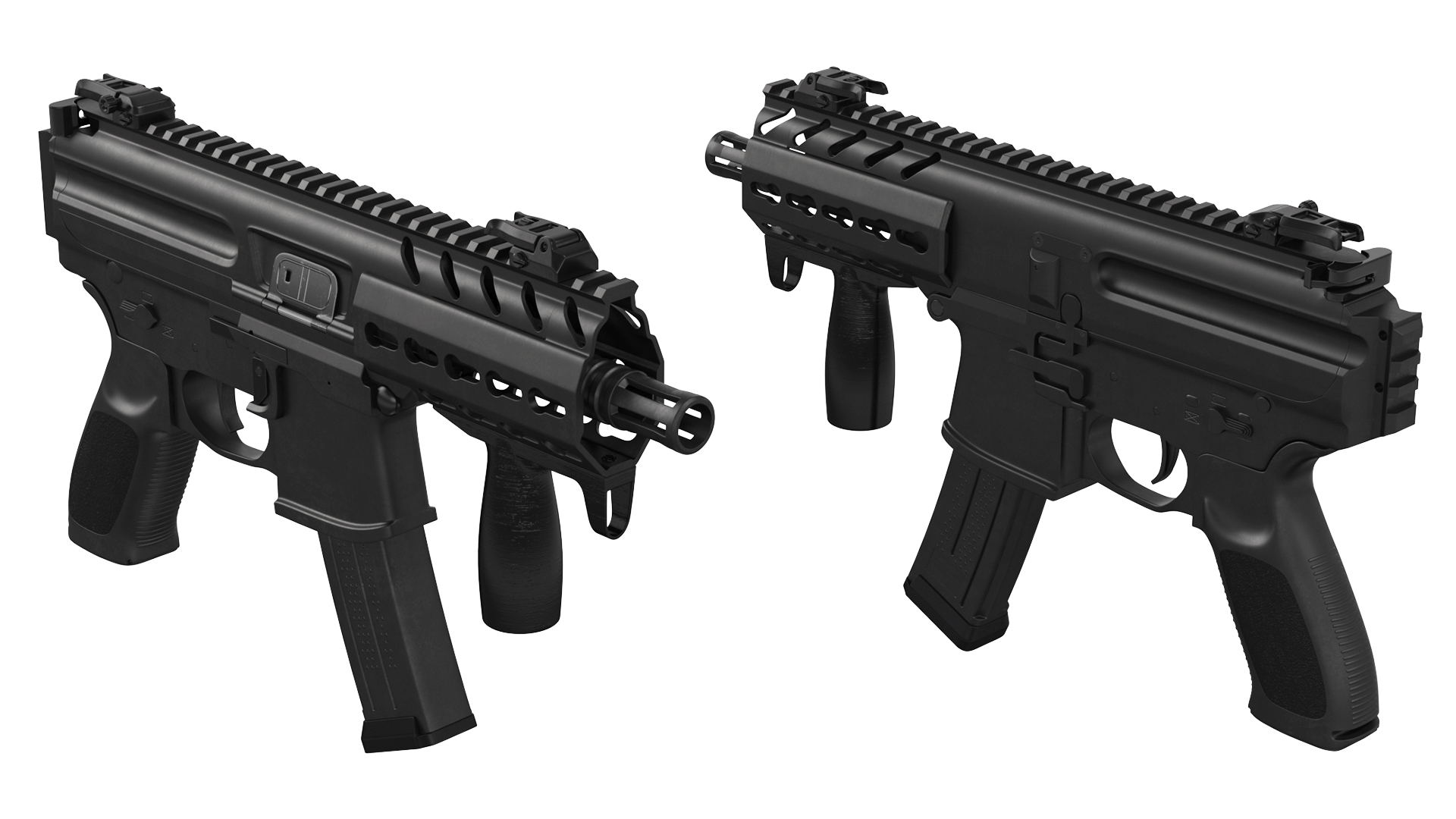 Mini Submachine Gun 3D model