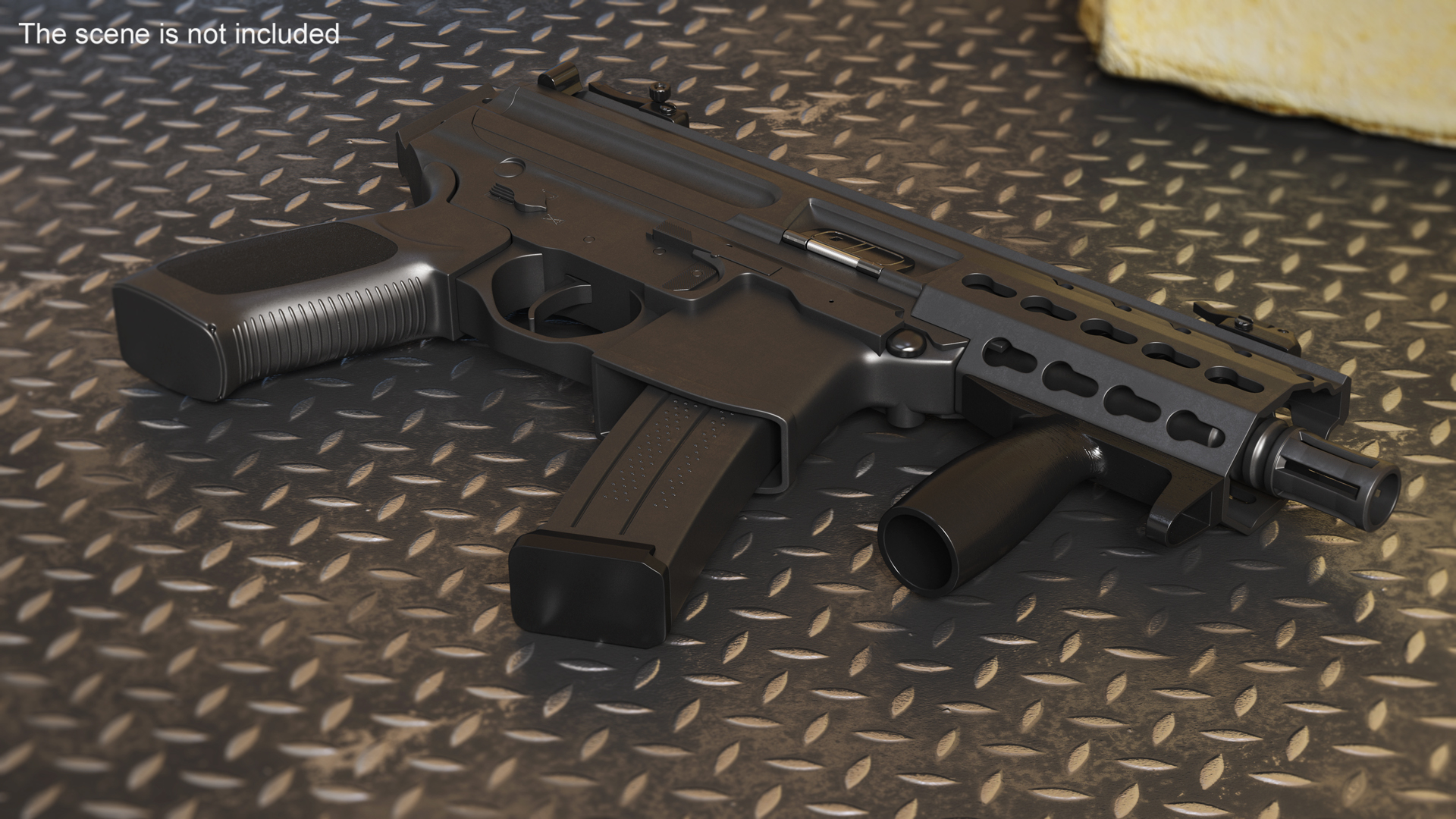 Mini Submachine Gun 3D model