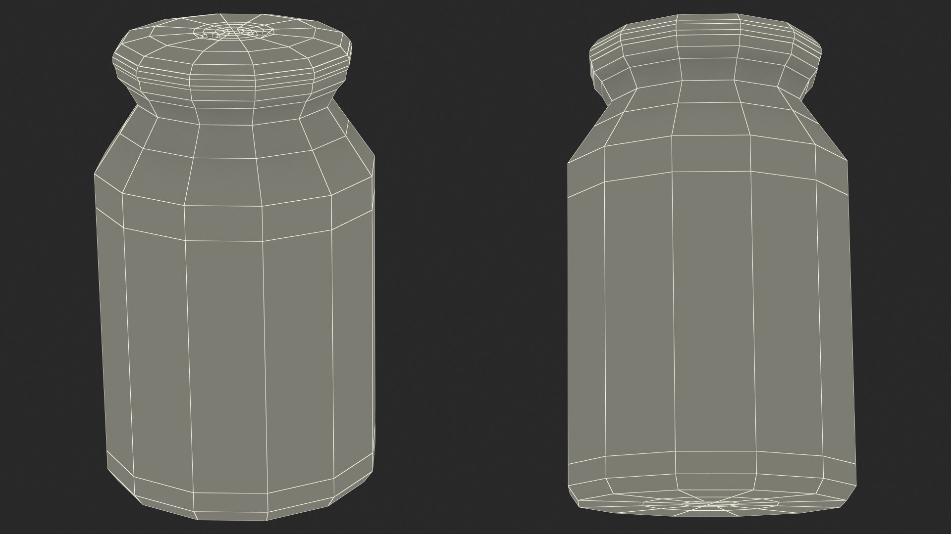 3D Pepper Shaker model