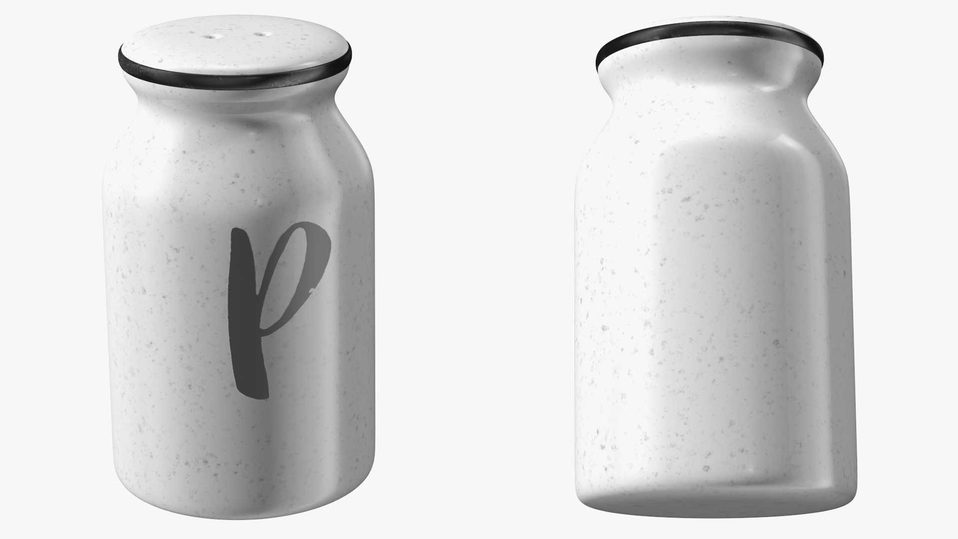 3D Pepper Shaker model