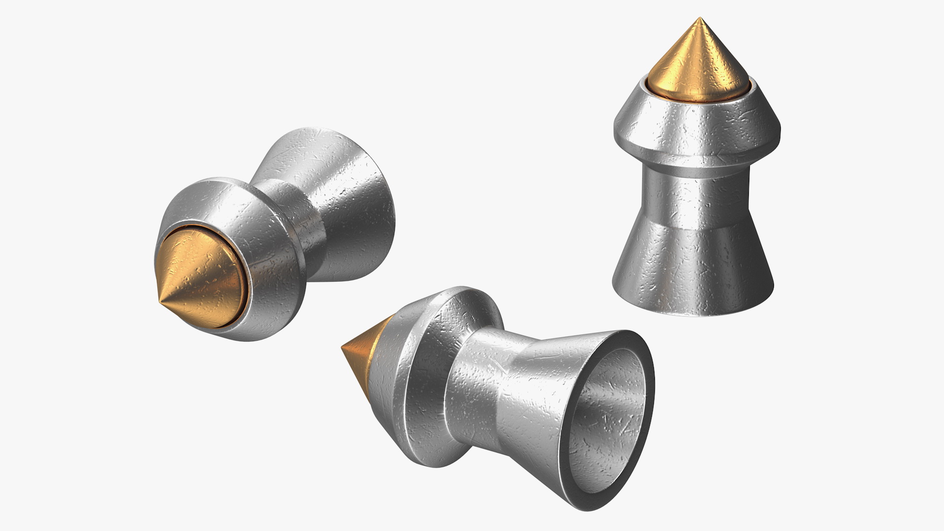Hornet Pointed Airgun Pellets 3D model
