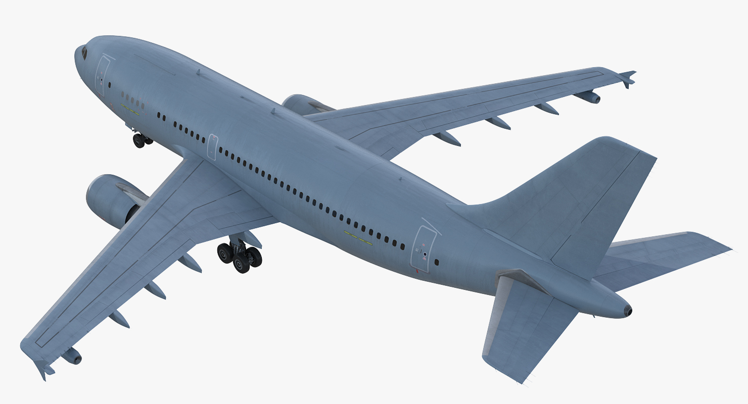 3D Airbus A310 Multi Role Tanker Aircraft Transport Generic