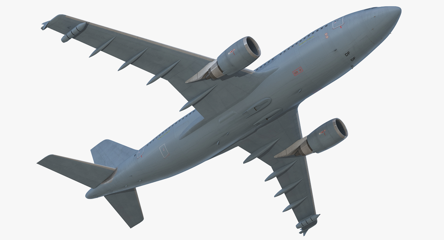 3D Airbus A310 Multi Role Tanker Aircraft Transport Generic