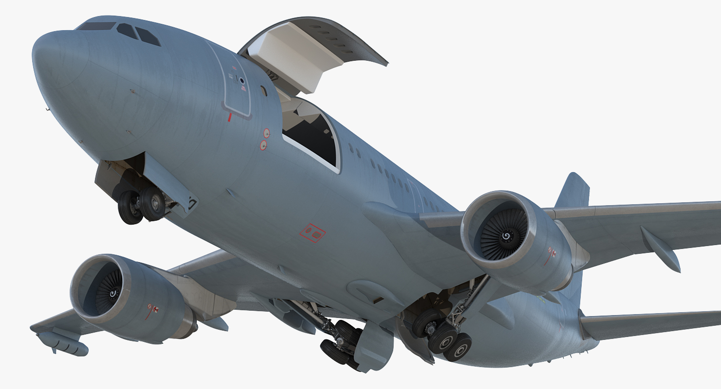 3D Airbus A310 Multi Role Tanker Aircraft Transport Generic