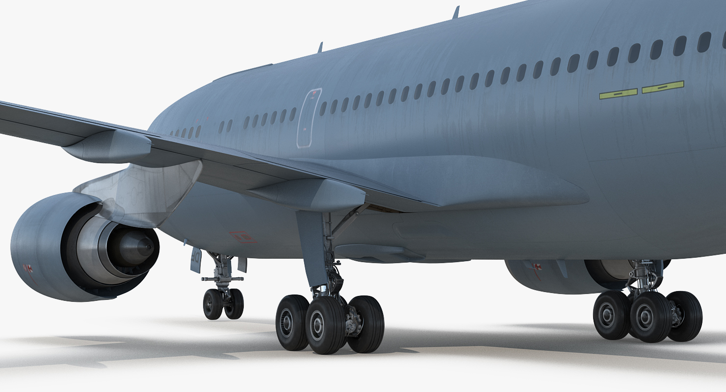 3D Airbus A310 Multi Role Tanker Aircraft Transport Generic