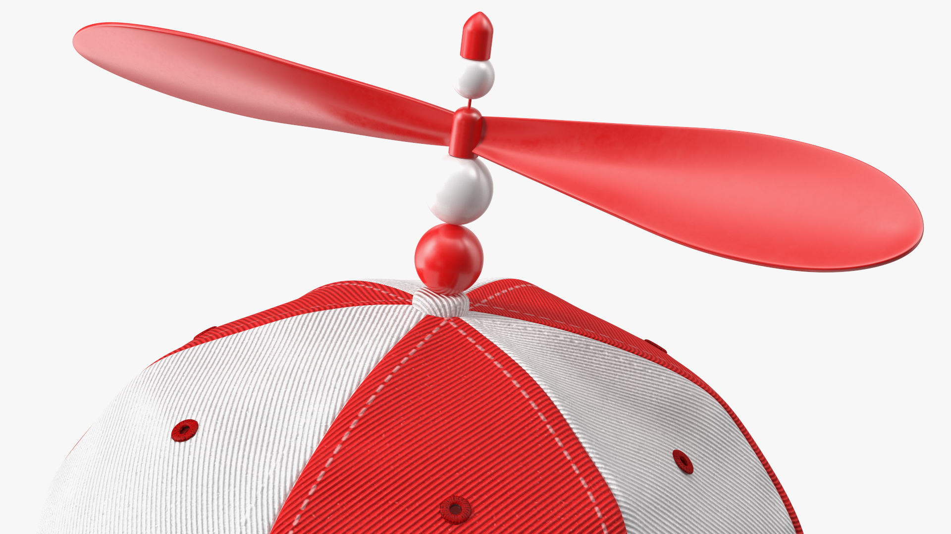 Propeller Cap Red 3D