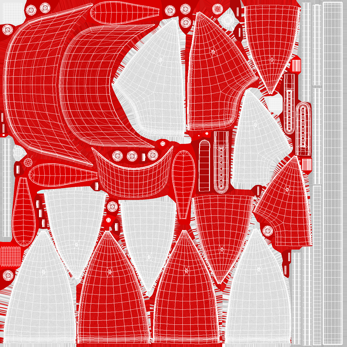 Propeller Cap Red 3D