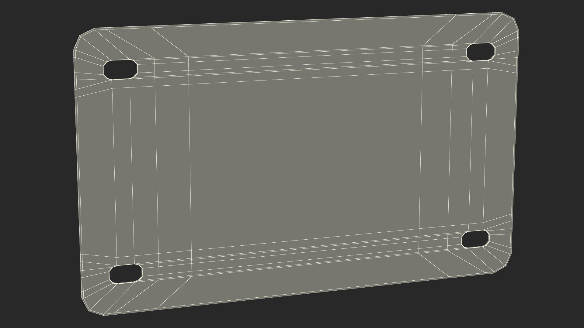 New York License Plate 3D