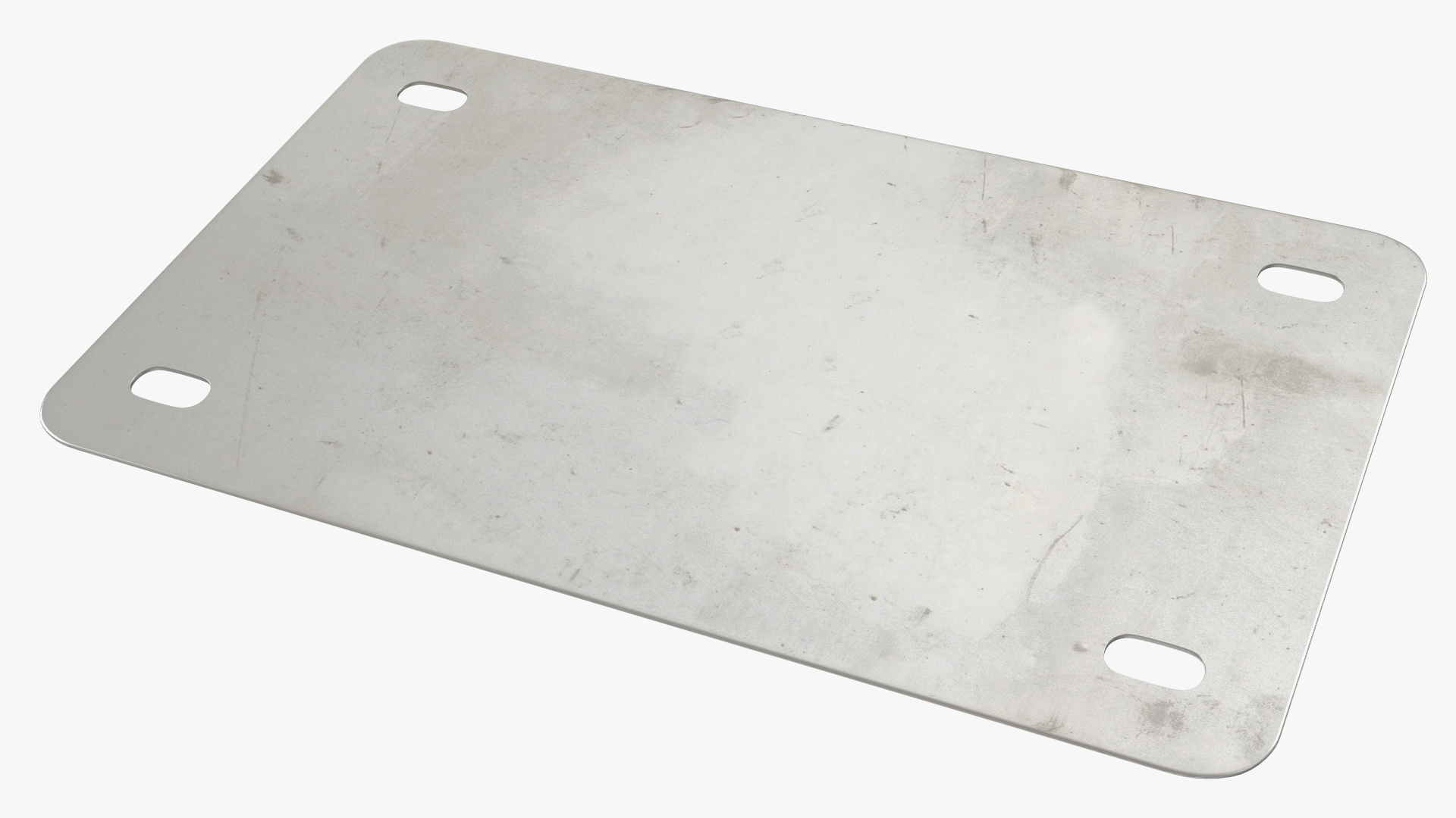 New York License Plate 3D