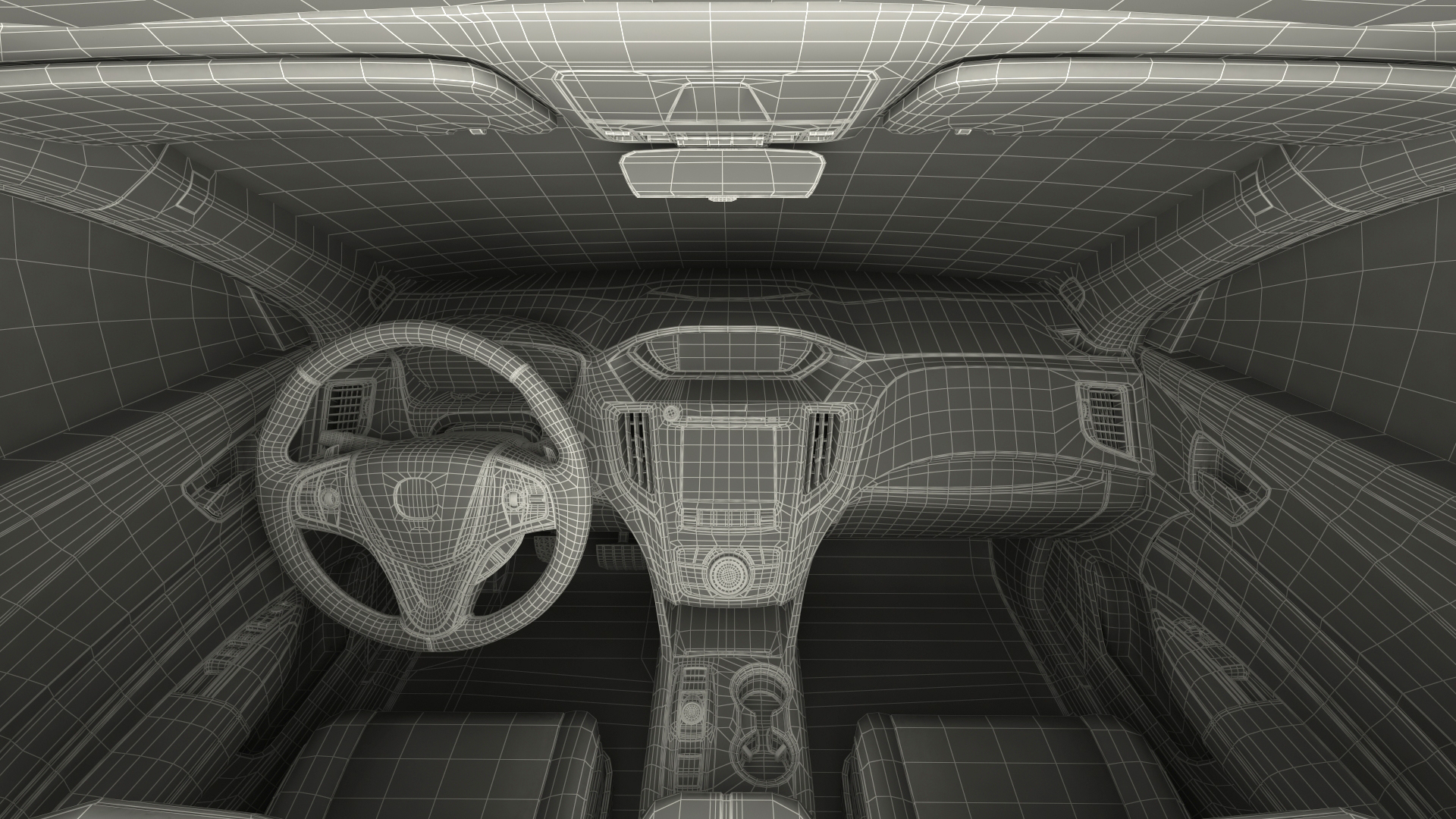 Sport Sedan Generic 3D model
