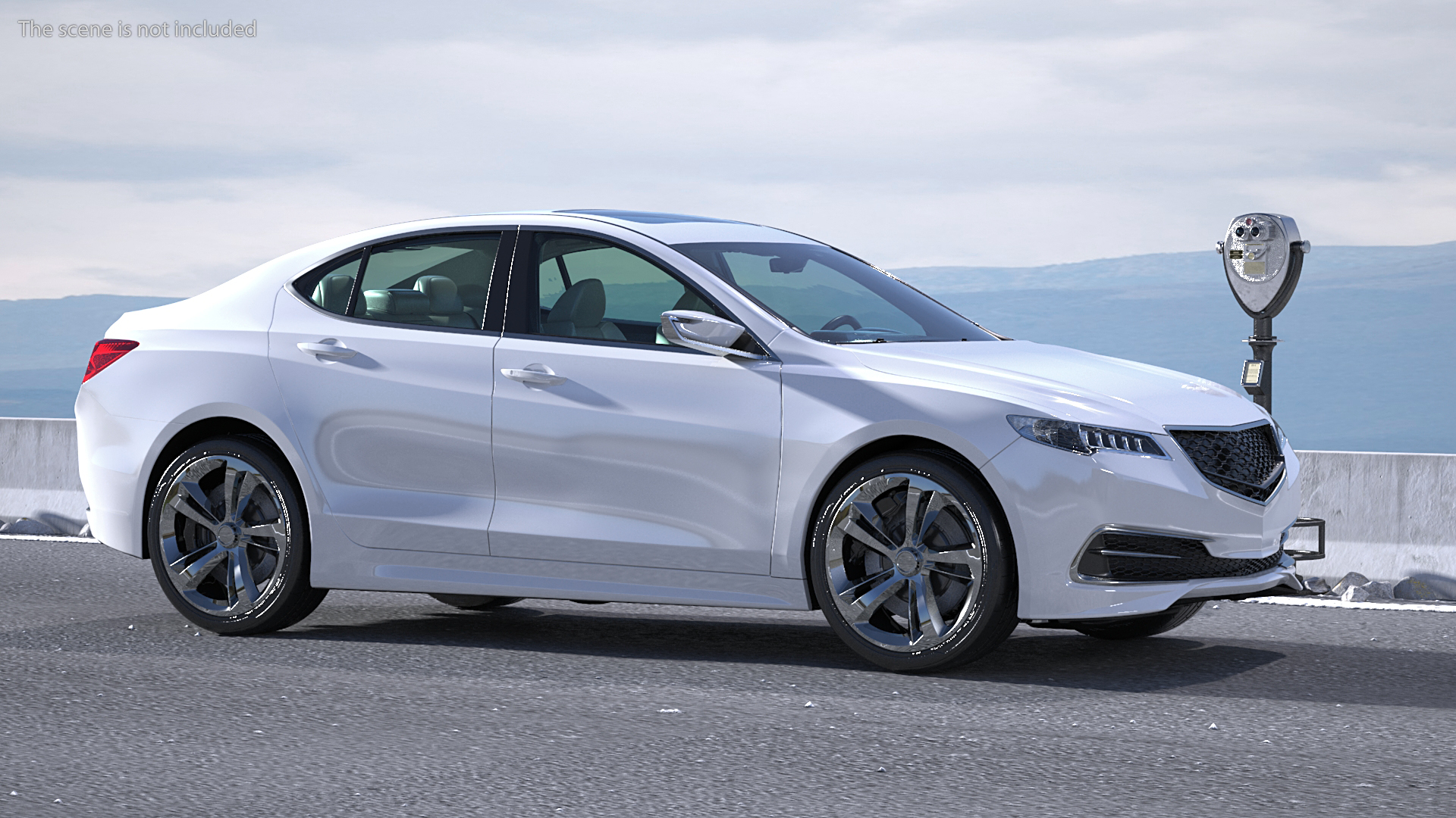 Sport Sedan Generic 3D model