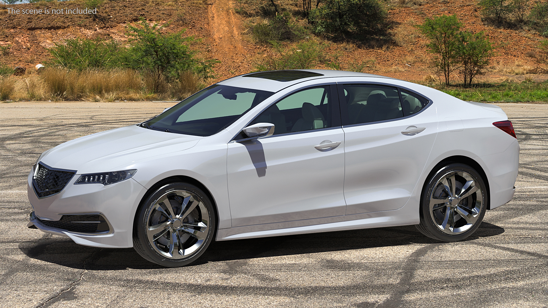 Sport Sedan Generic 3D model