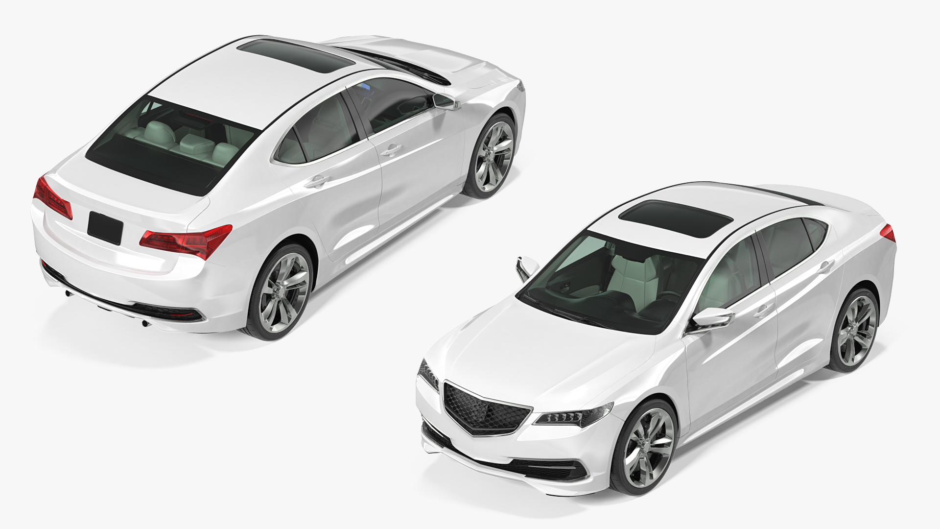 Sport Sedan Generic 3D model