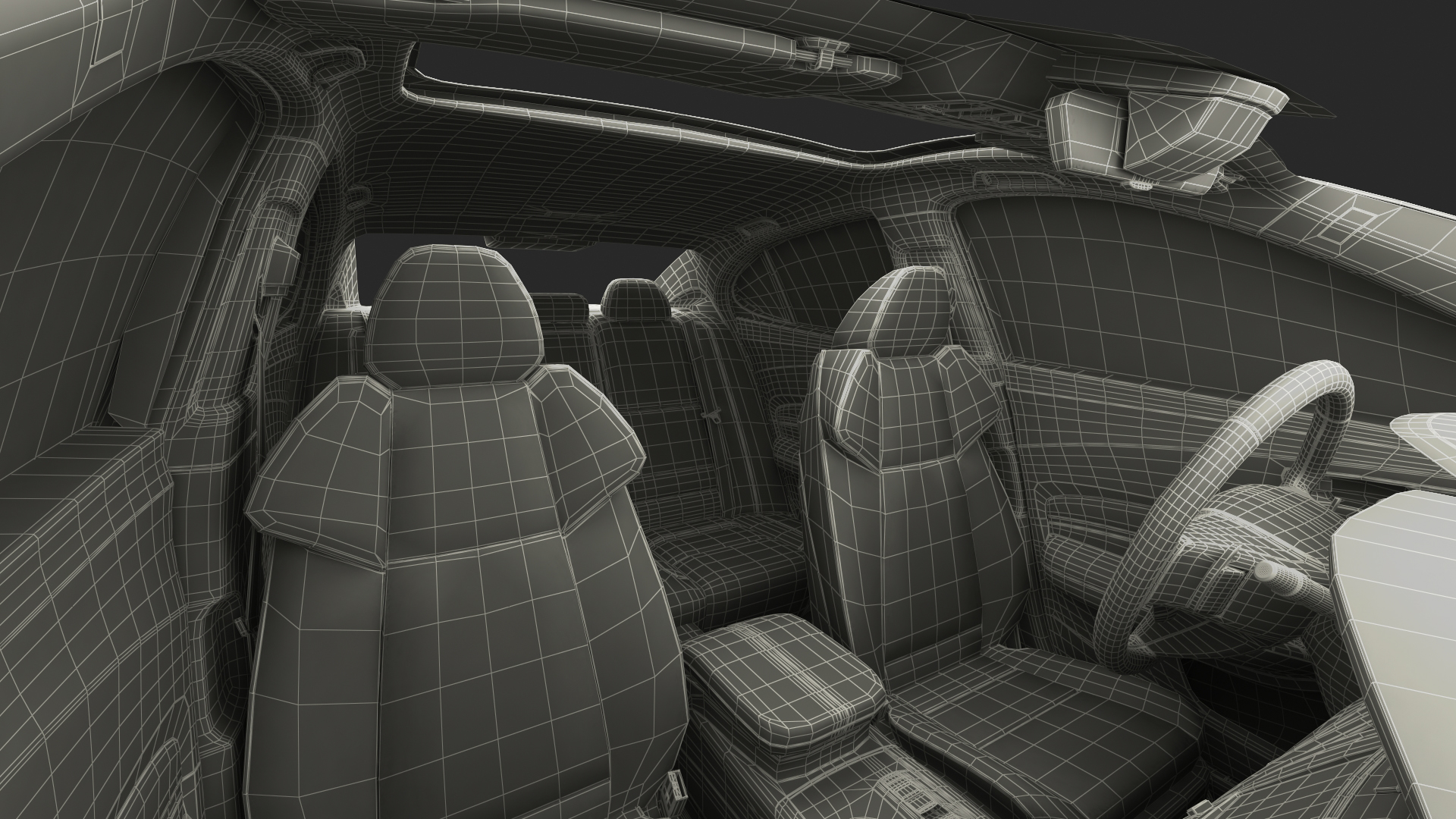 Sport Sedan Generic 3D model