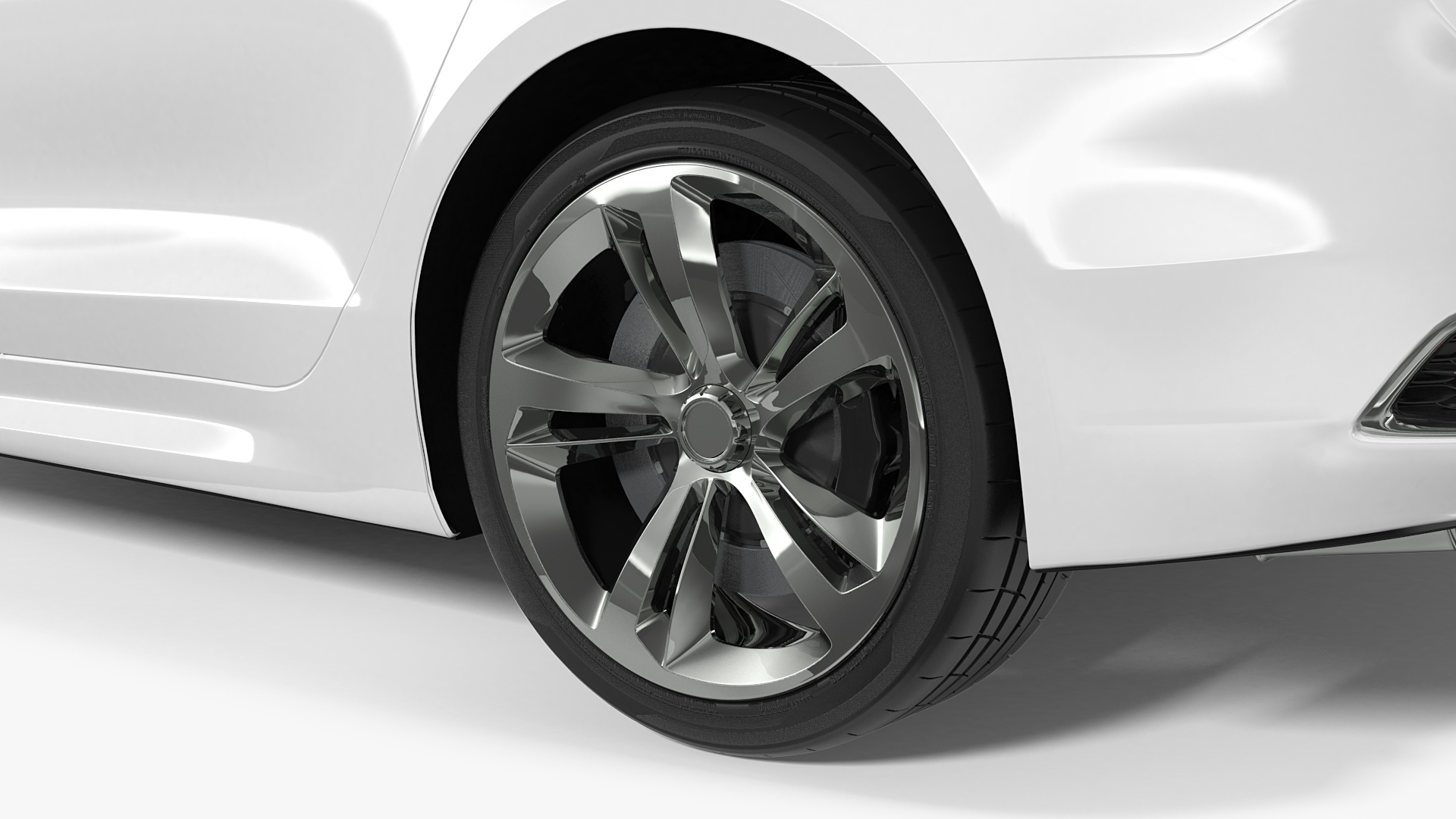 Sport Sedan Generic 3D model