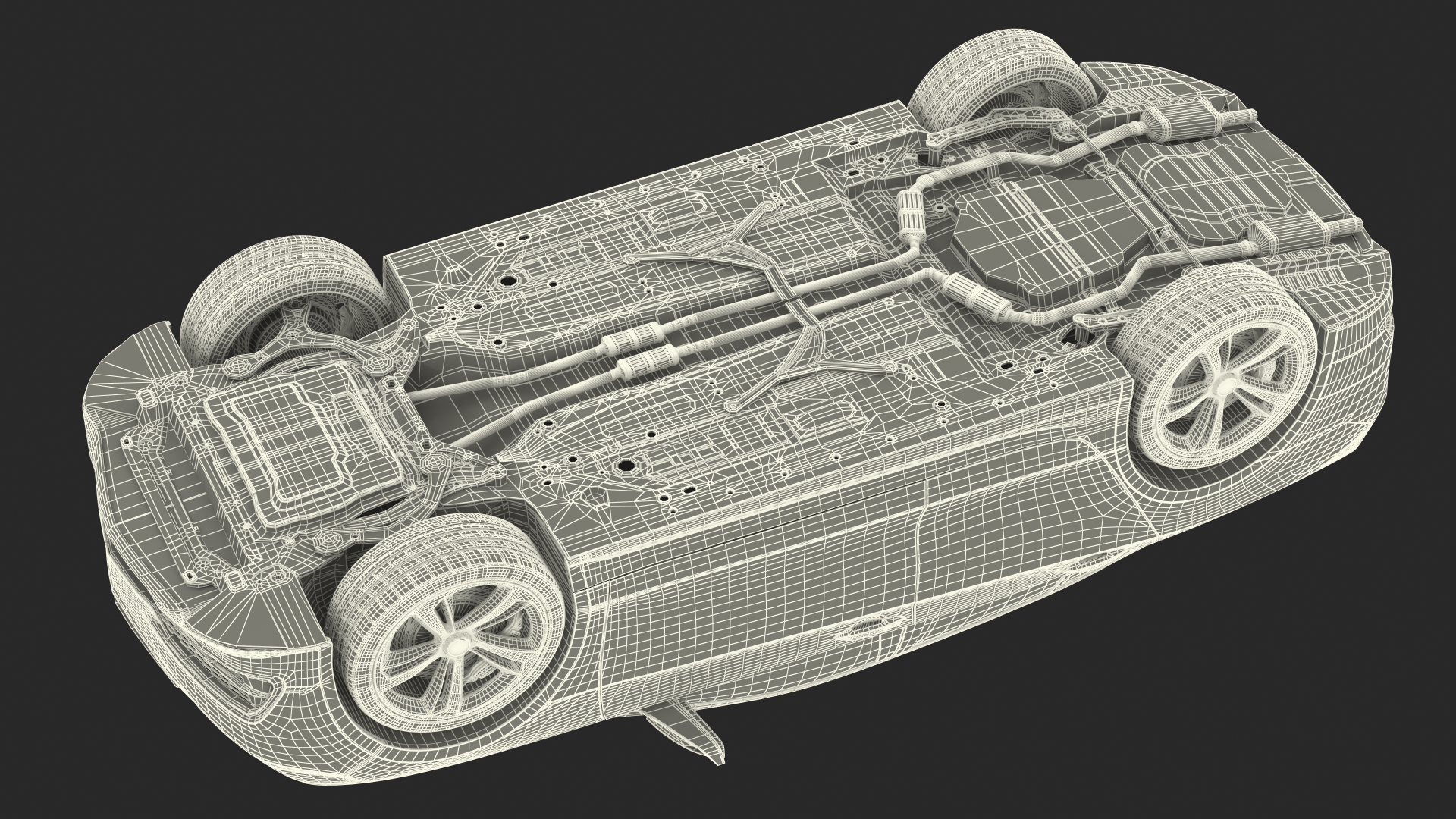Sport Sedan Generic 3D model