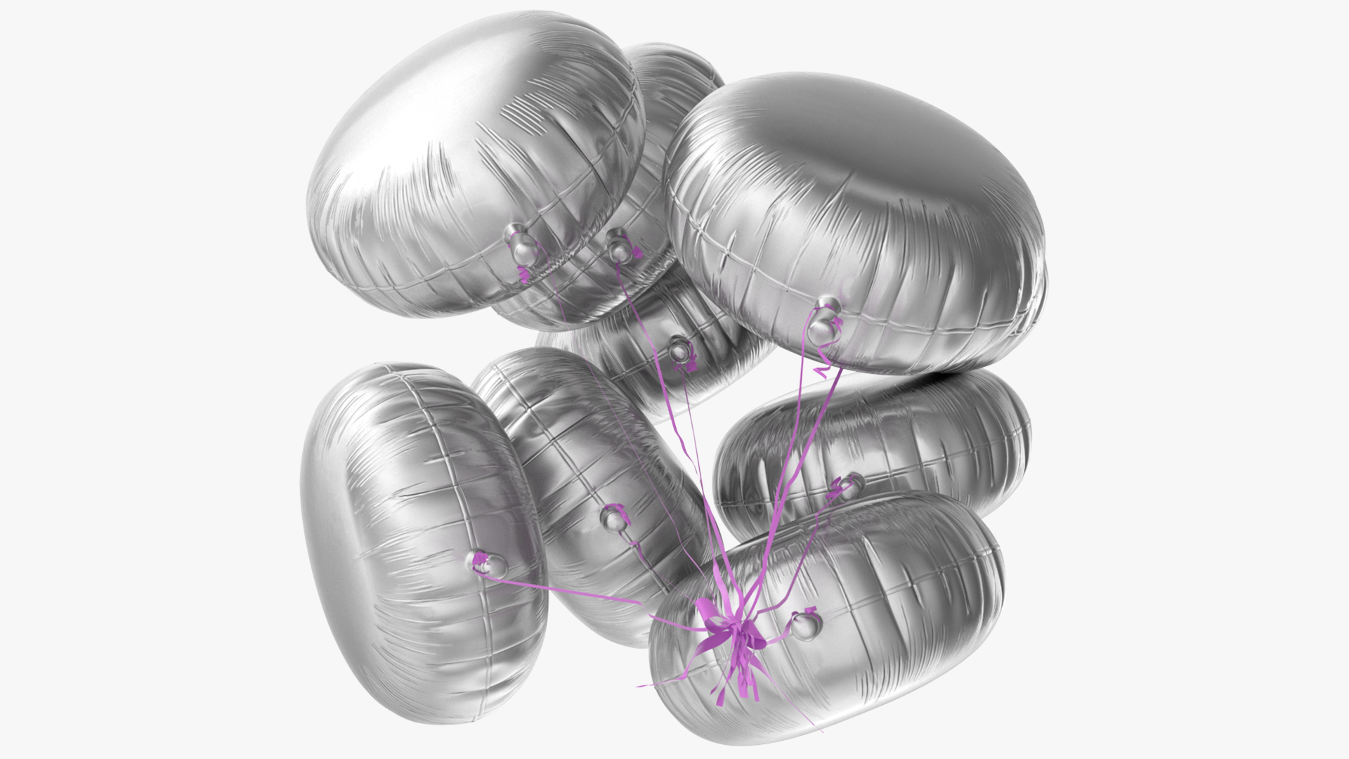 3D model Party Decoration Foil Balloons