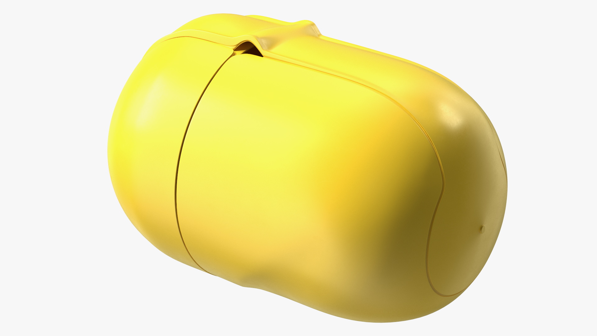 3D Closed Light Kinder Egg Plastic Container