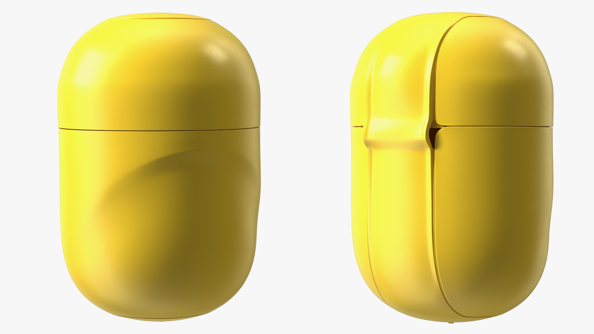 3D Closed Light Kinder Egg Plastic Container