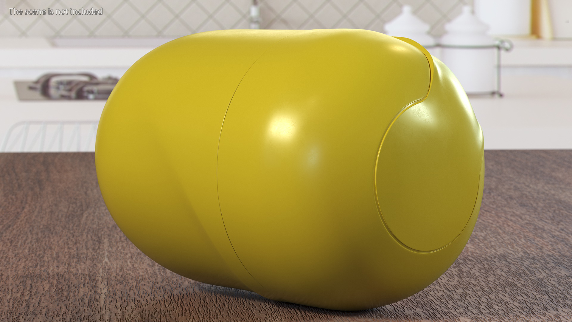 3D Closed Light Kinder Egg Plastic Container