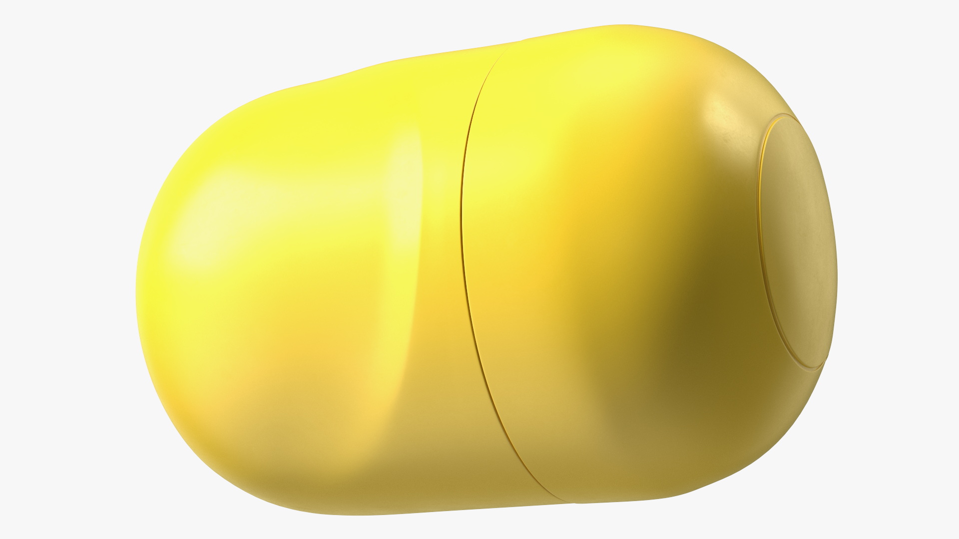 3D Closed Light Kinder Egg Plastic Container