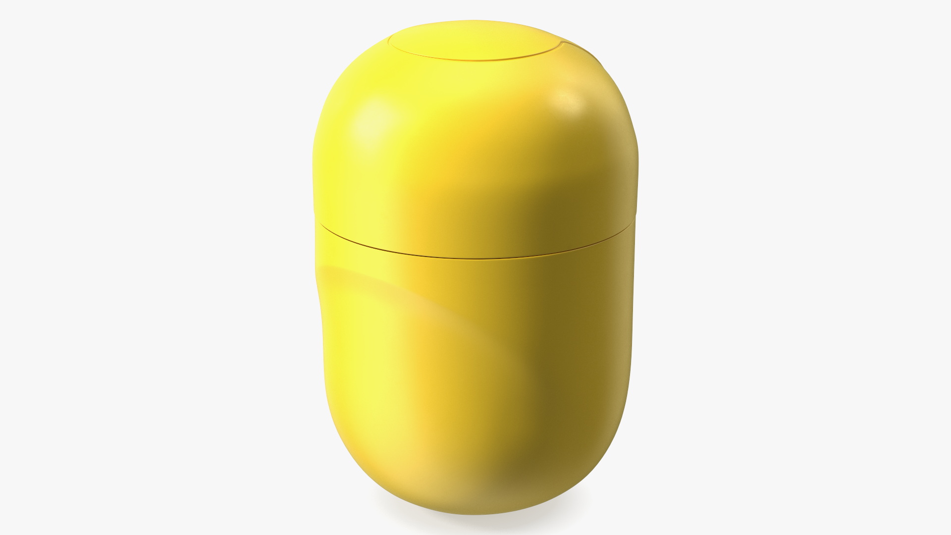 3D Closed Light Kinder Egg Plastic Container