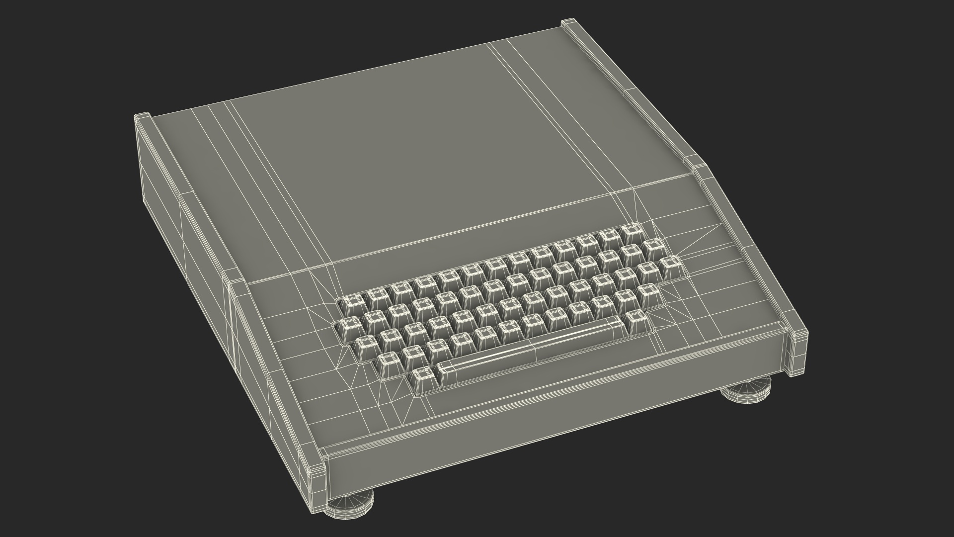 3D model Rare Apple-1 PC