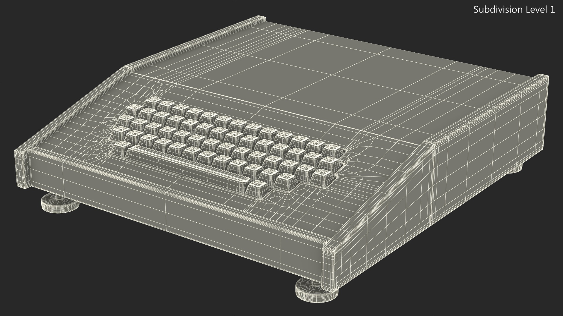 3D model Rare Apple-1 PC