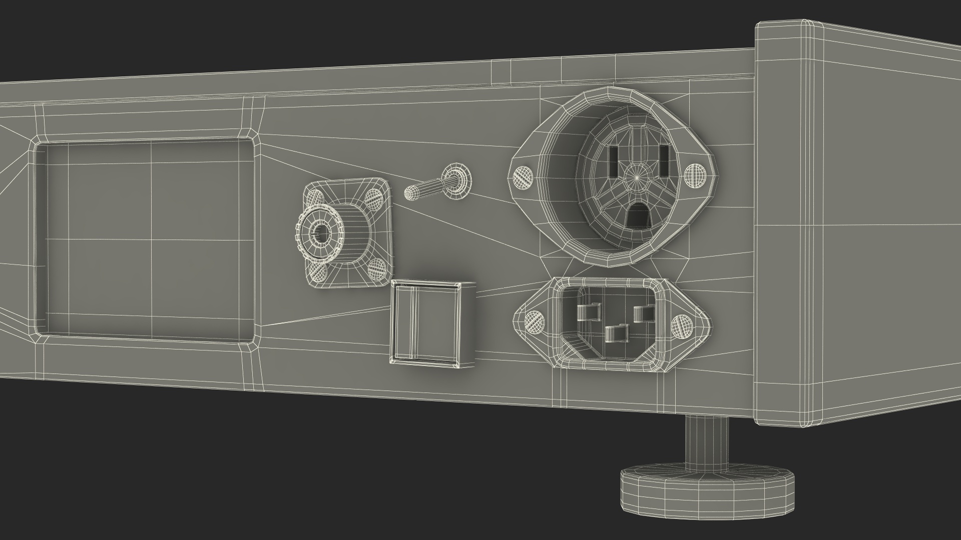 3D model Rare Apple-1 PC