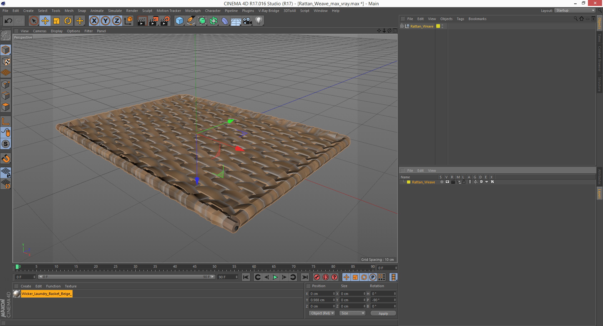 Rattan Weave 3D