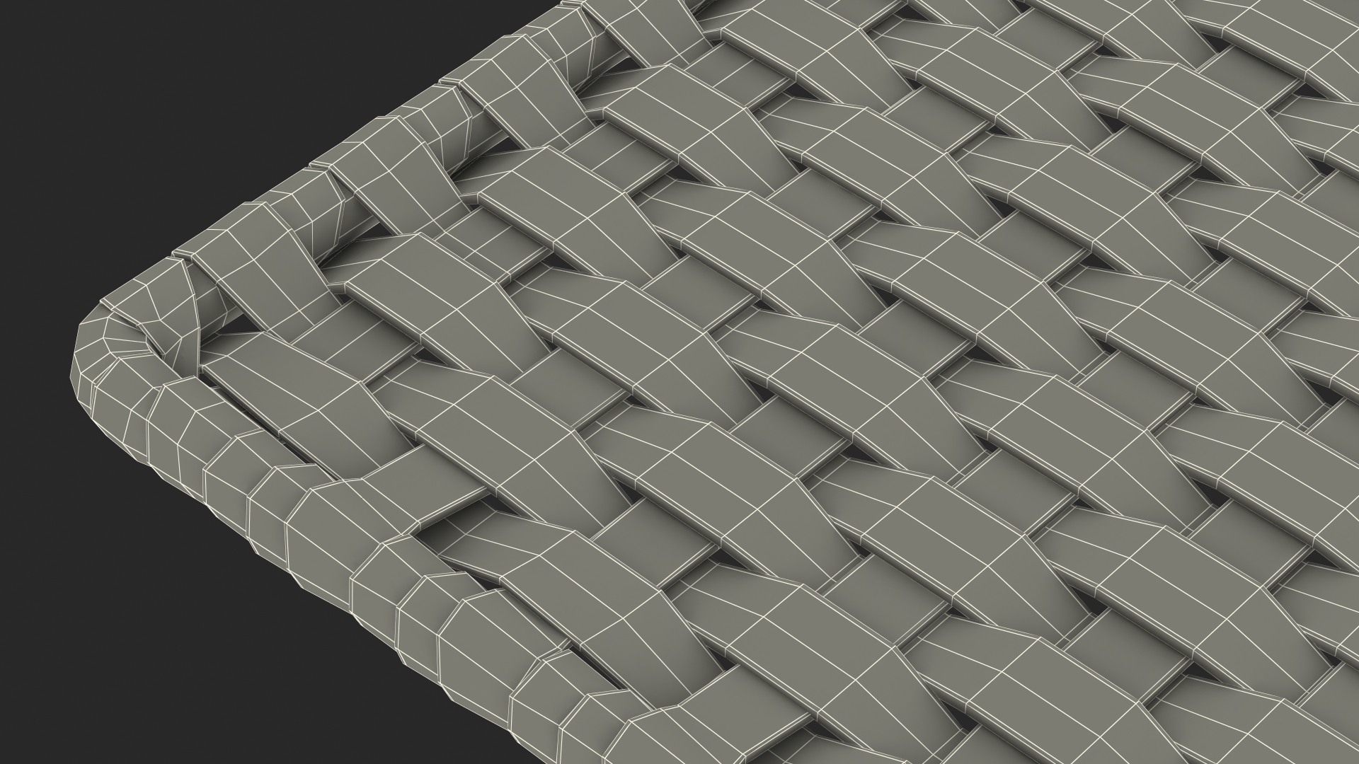 Rattan Weave 3D