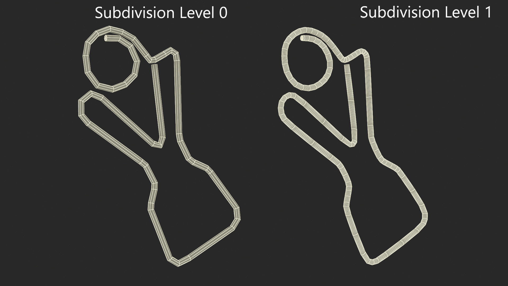 Slingshot Shaped Paper Clip 3D