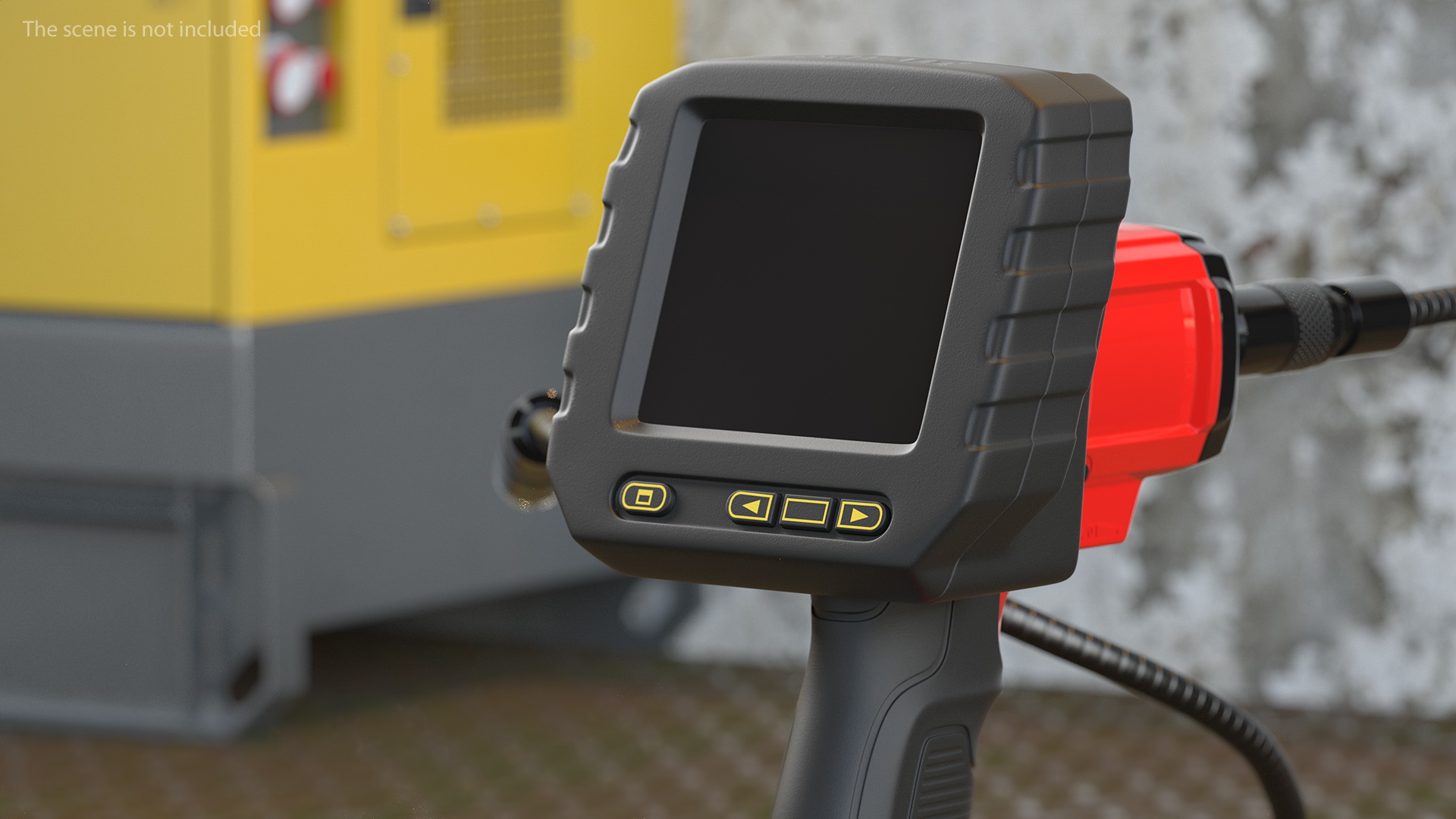 Inspection Camera Generic Rigged 3D