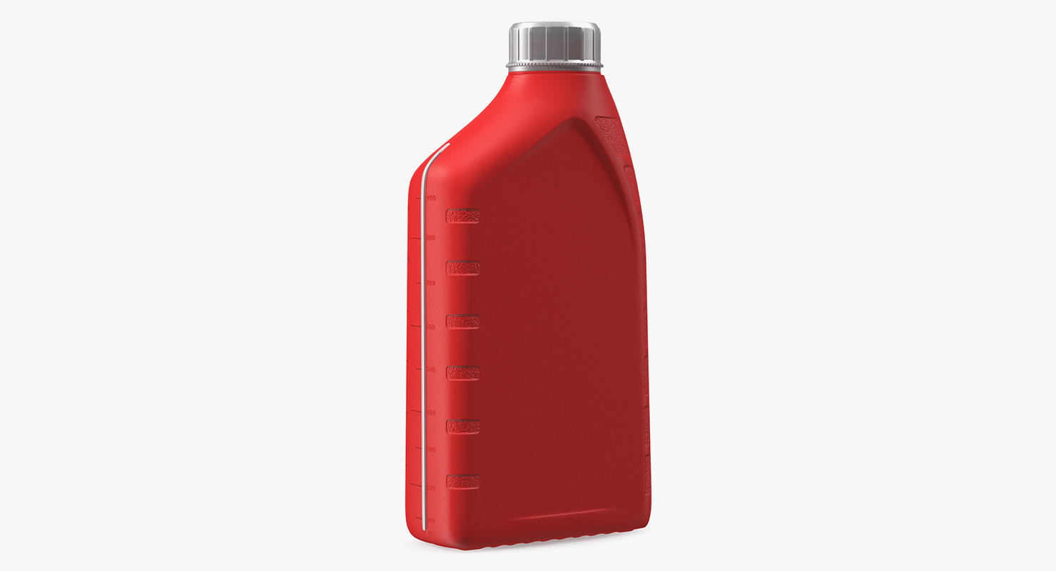 3D Bottle 1L Oil model