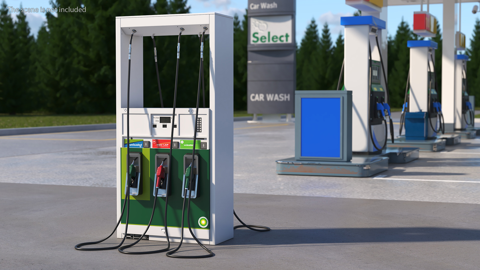 3D Gas Pump BP