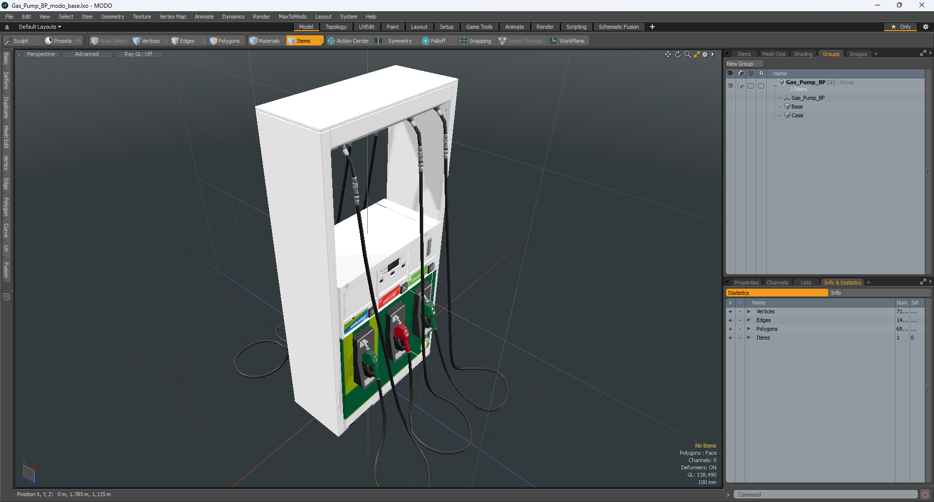 3D Gas Pump BP