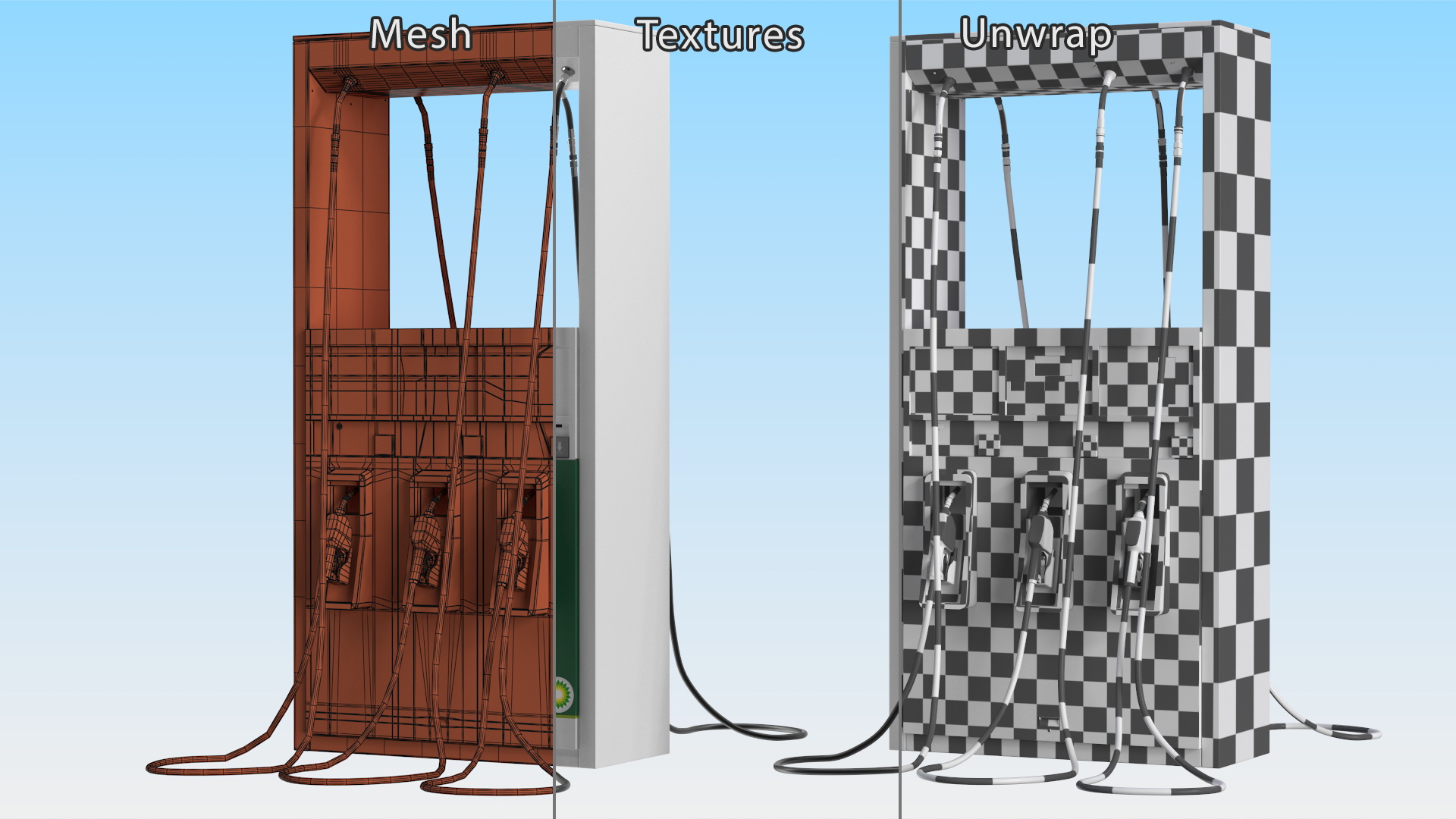 3D Gas Pump BP