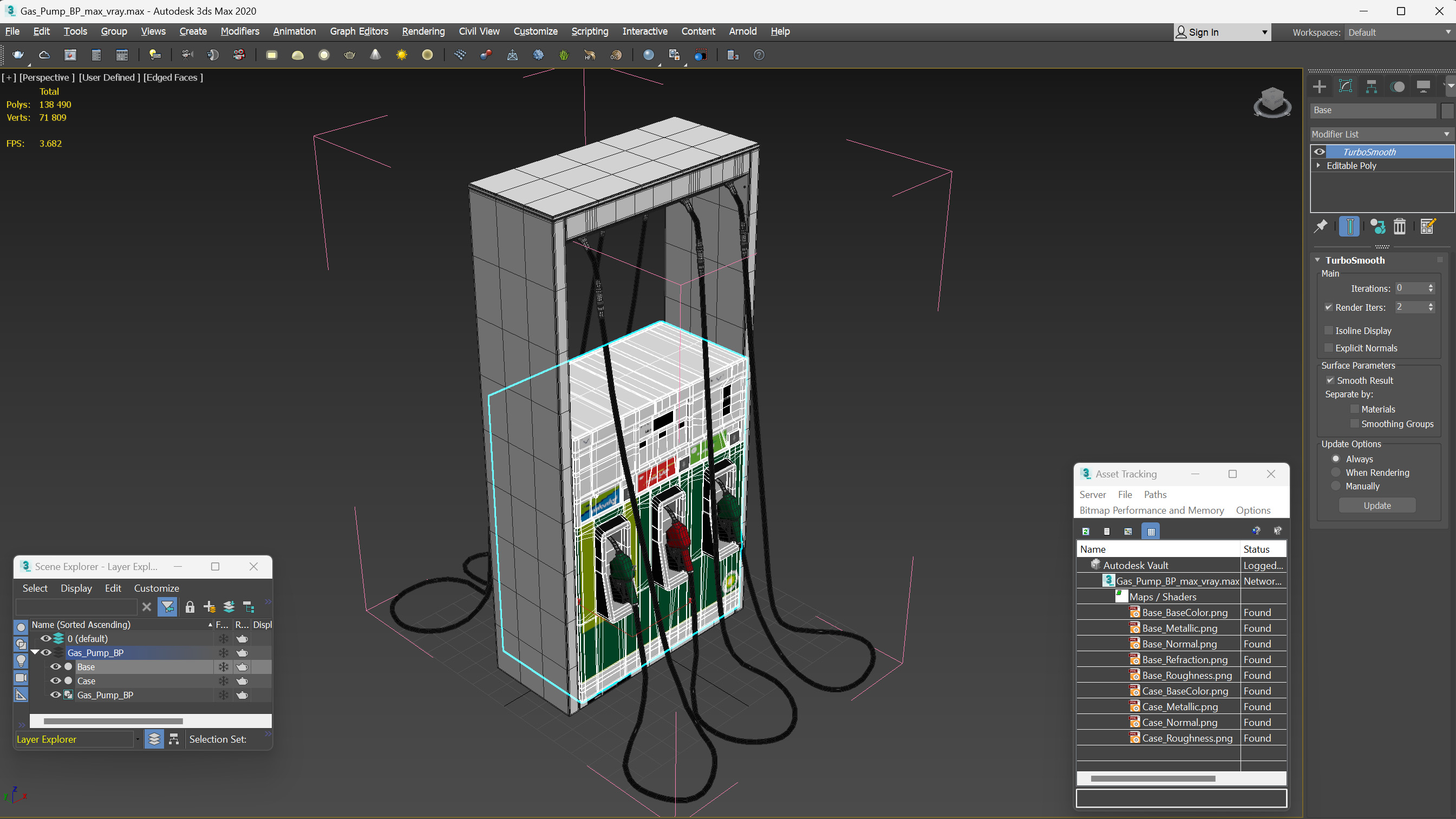3D Gas Pump BP
