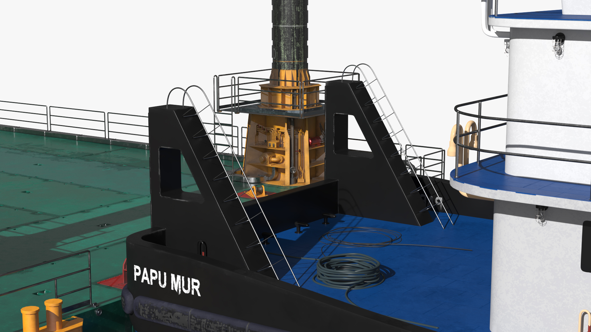 Jack Up Pontoon, view 11