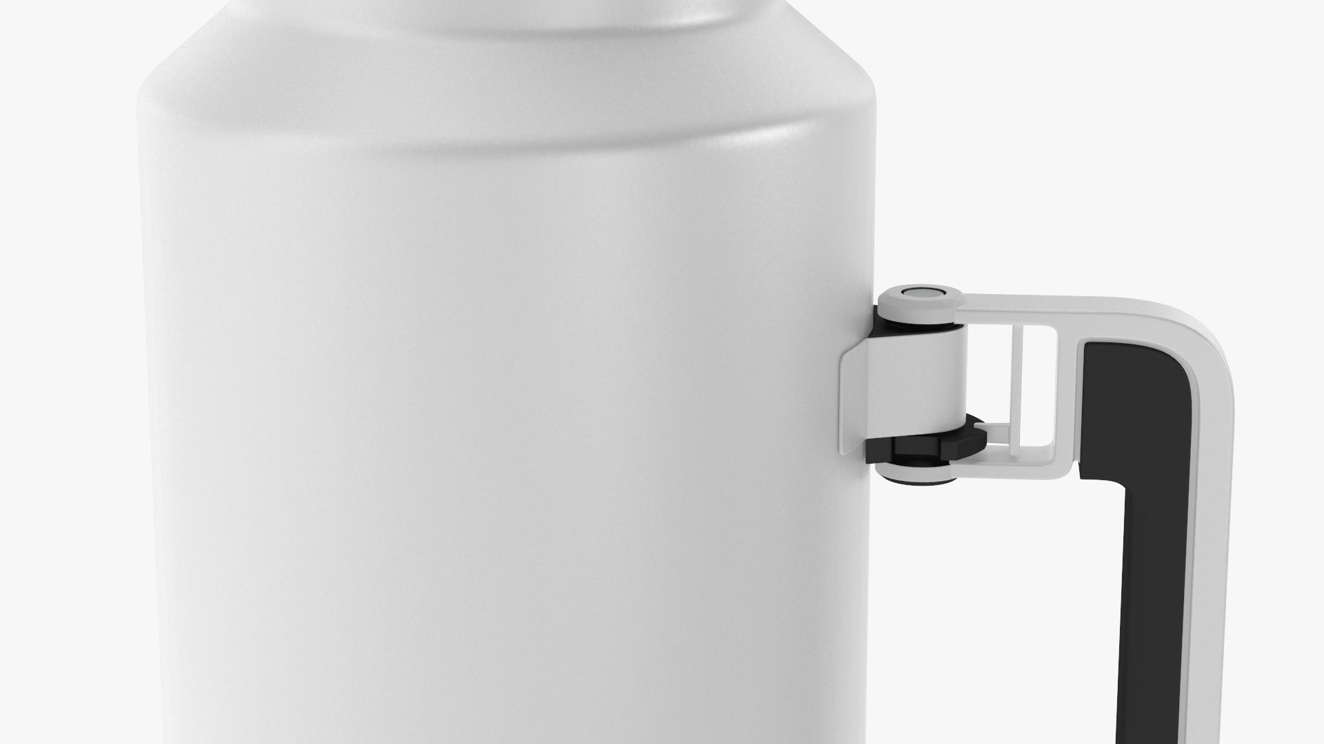 3D model Stainless Steel Vacuum Bottle White