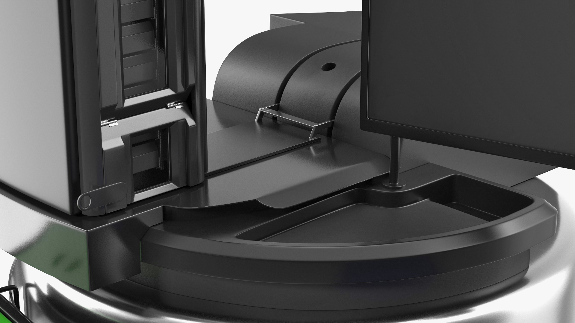 Automated Cryo Storage Rigged 3D model